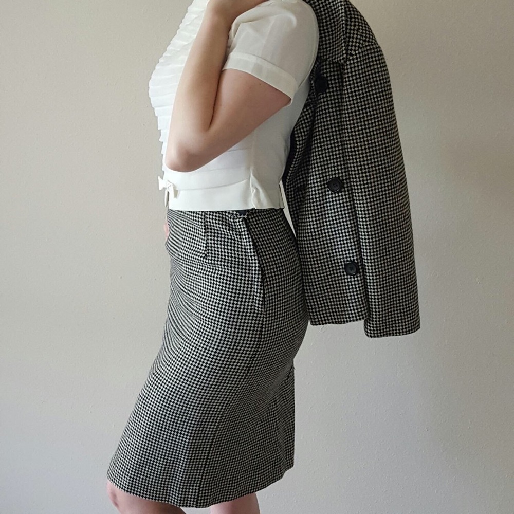 Vintage Houndstooth Suit Size Small